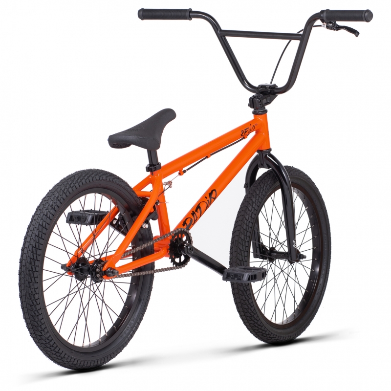 orange bmx bike